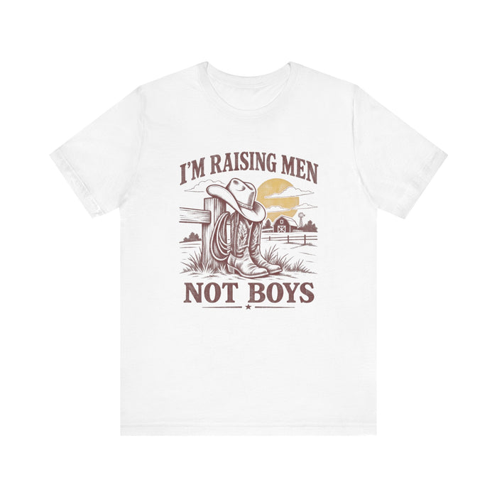 Im Raising Men not boys Boots & Hat